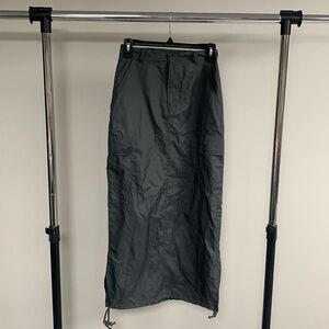 Vintage Y2K Kurupt Nylon Gray Skirt Size 1